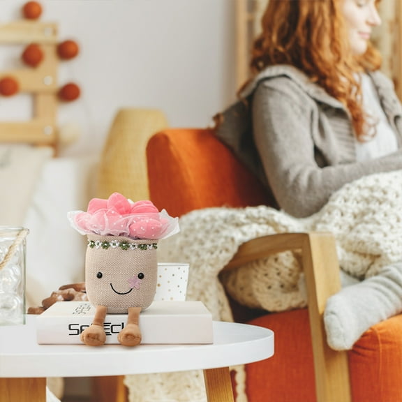 Iumwxz Tax Free Weekend Simulation Potted Toy Doll Plant Doll Indoor Decoration Doll Soft Stuffed Toys for Boys Girs Toys Christmas home decor christmas clearance outdoors indoor