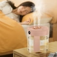 thumbnail image 1 of Iumwxz USB Humidifier with Humidity Display, 2L Quiet Cool Mist Humidifier for Bedroom Office Plants, Portable Mini Humidifier with Night Light, Easy to Clean and Refill, 1 of 6
