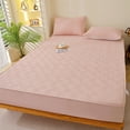 thumbnail image 1 of Iumwxz Waterproof Mattress Protector Pad Cover, Breathable Cotton Spandex Fabric for Queen Size Bed, Easy Care Machine Washable with Quick Drying Technology, 1 of 6