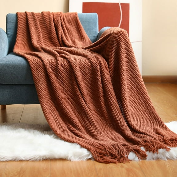 Iumwxz Weighted Blanket, All Season Cooling Throw for Adults with Heat Dissipating Fabric, Soft Knitted Nylon Spandex Material for Bed Sofa Travel Office Nap, 50x72 Inches Multicolor Design