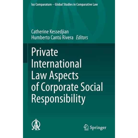 Ius Comparatum - Global Studies in Compa Private International Law Aspects of Corporate Social Responsibility, Book 42, (Paperback)
