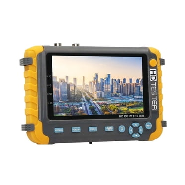 CCTV Camera Tester Monitor IV5 - 5-Inch 8MP AHD TVI CVI Portable Testing Tool
