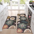 thumbnail image 1 of Ivalue 2 Piece Anti Fatigue Kitchen Mat, Boho Kitchen Runner Rugs Sets of 2, Non Slip Thick Cushioned Kitchen Floor Mats, Waterproof Comfort Standing Mat for Kitchen Sink,Laundry Room,Office, 1 of 9