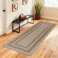thumbnail image 1 of Ivalue Hallway Runner 2x6 Non Slip Kitchen Runner Rug Washable Brown, 1 of 8