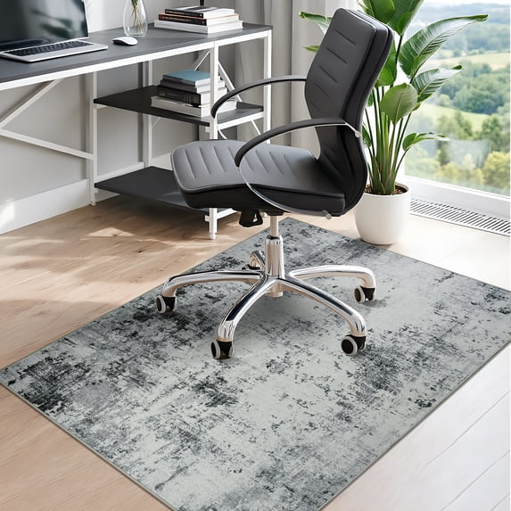 Ivalue Office Chair Mat for Hardwood Floor,36"X48" Low Pile Carpet, Floor Protector For Desk Chair