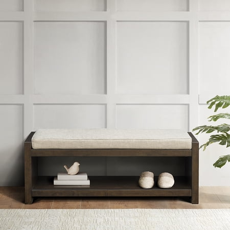 Ivan Accent Bench with Lower Shelf
