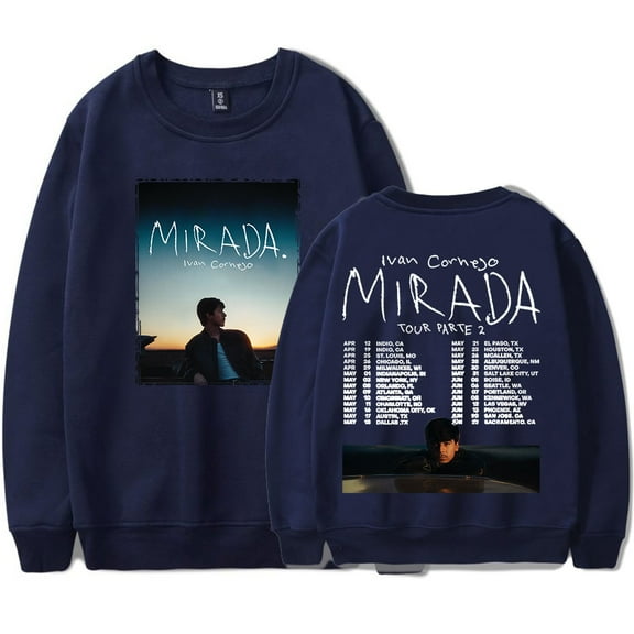Ivan Cornejo 2025 Mirada Tour Dates Merch Crewneck Sweatshirts Cosplay Unisex Fashion Long Sleeve