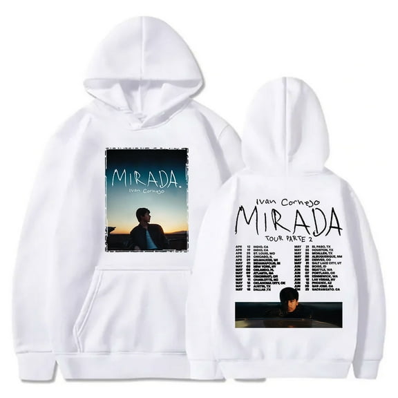 Ivan Cornejo 2025 Mirada Tour Dates Merch Hoodies Unisex Fashion Long Sleeve Sweatshirts Pullovers