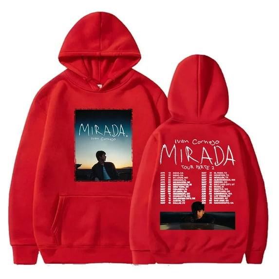 Ivan Cornejo 2025 Mirada Tour Dates Merch Hoodies Unisex Fashion Long Sleeve Sweatshirts Pullovers