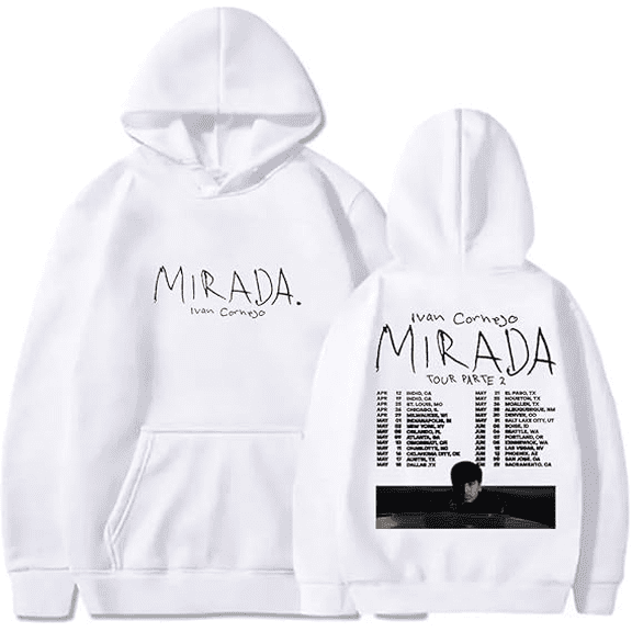 Ivan Cornejo 2025 Mirada Tour Hooded Drawstring Pocket Sweatshirt Men/women  concert  Pullover