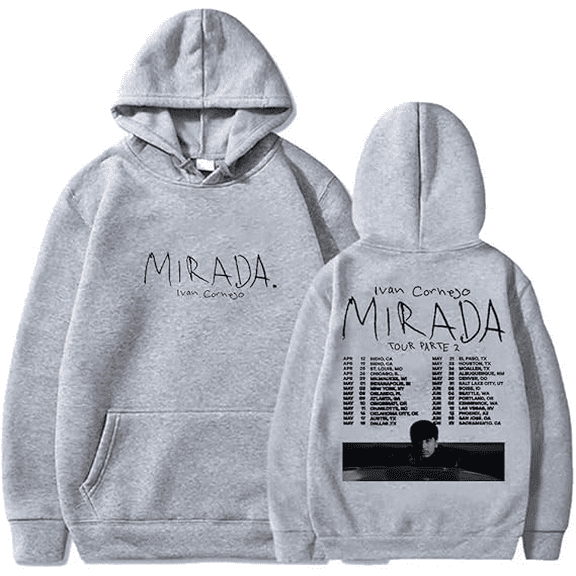 Ivan Cornejo 2025 Mirada Tour Hooded Drawstring Pocket Sweatshirt Men/women concert Pullover