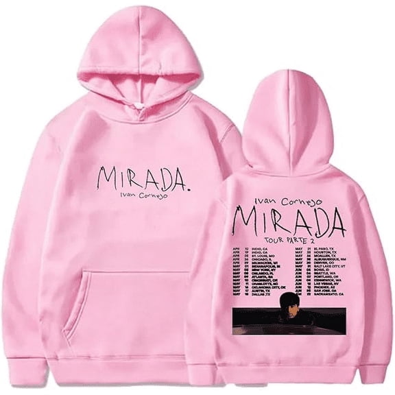 Ivan Cornejo 2025 Mirada Tour Hooded Drawstring Pocket Sweatshirt Men/women concert Pullover