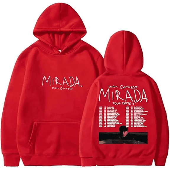 Ivan Cornejo 2025 Mirada Tour Hooded Drawstring Pocket Sweatshirt Men/women  concert  Pullover