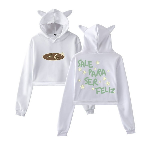 Ivan Cornejo 2025 World Tour Merch Hoodie Cat Ear Fashion Street Trend Women's Short Hoodie Sportswear