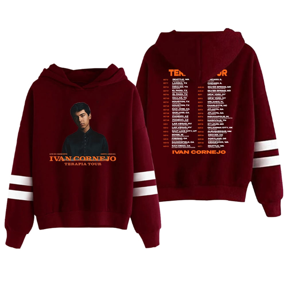 Ivan Cornejo Hoodie 2023 Terapia Tour Merch Pocketless Parallel Bars Ivan Cornejo Hoodie 2023 Terapia Tour Merch Pocketless Parallel Bars