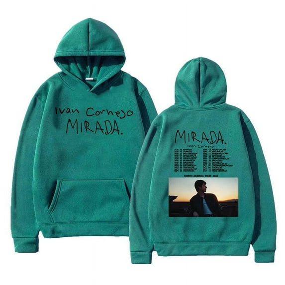 Ivan Cornejo Hoodie Mirada Tour 2024 Fashion Women/men Hoodies Harajuku Aesthetic Unisex Fleece Pullover Sweatshirt Vintage