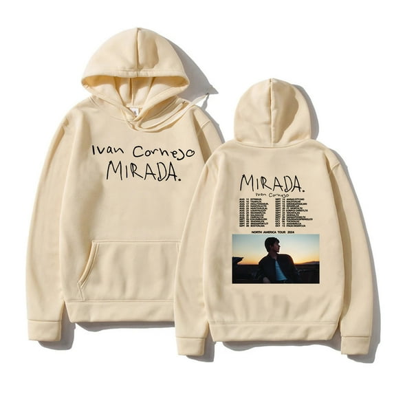 Ivan Cornejo Hoodie Mirada Tour 2024 Fashion Women/men Hoodies Harajuku Aesthetic Unisex Fleece Pullover Sweatshirt Vintage