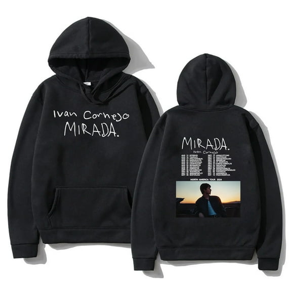 Ivan Cornejo Hoodie Mirada Tour 2024 Fashion Women/men Hoodies Harajuku Aesthetic Unisex Fleece Pullover Sweatshirt Vintage