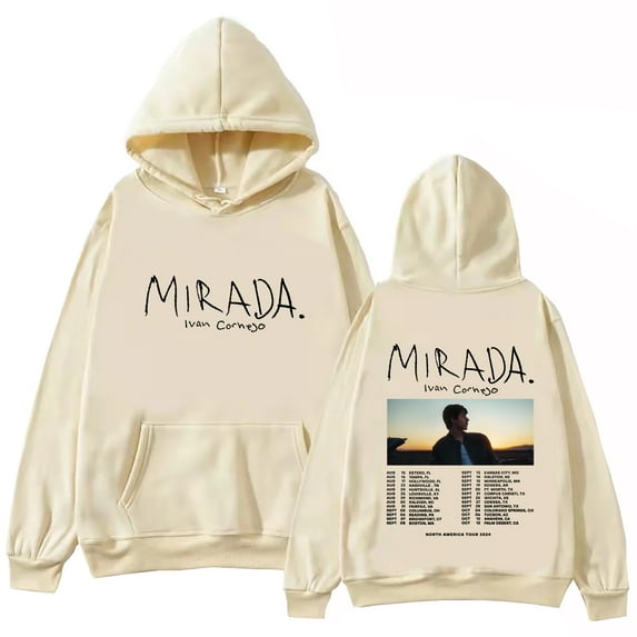Ivan Cornejo Merch Hoodie Mirada Tour Fashion Pullover Crewneck Sweatshirt Hoodies Fans Clothes Clothing Tops for Women Men
