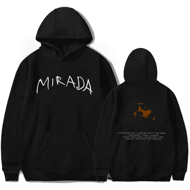 Ivan Cornejo Merch Hoodie Mirada Tracklist unisex fashion long sleeved sweatshirt pullover street wear