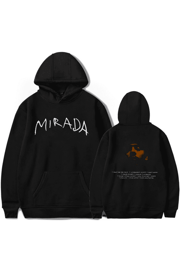 Ivan Cornejo Merch Hoodie Mirada Tracklist unisex fashion long sleeved sweatshirt pullover street wear
