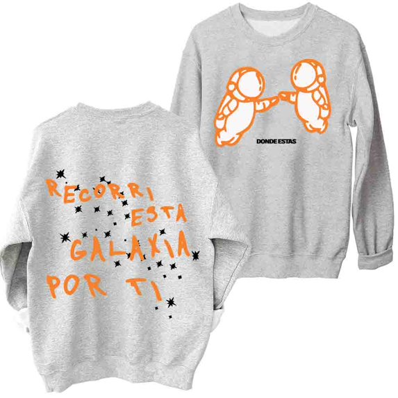 Ivan Cornejo Merch Mirada Tour 2024 Sweatshirt Harajuku Round Neck Long Sleeve Oversized Popular Music Hoodie Fans Gift