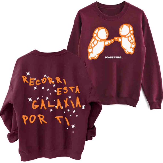 Ivan Cornejo Merch Mirada Tour 2024 Sweatshirt Harajuku Round Neck Long Sleeve Oversized Popular Music Hoodie Fans Gift