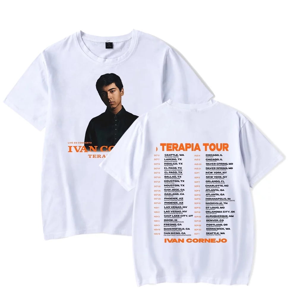 Ivan Cornejo Merch Terapia Tour 2023 Women Men Casual Tshirt