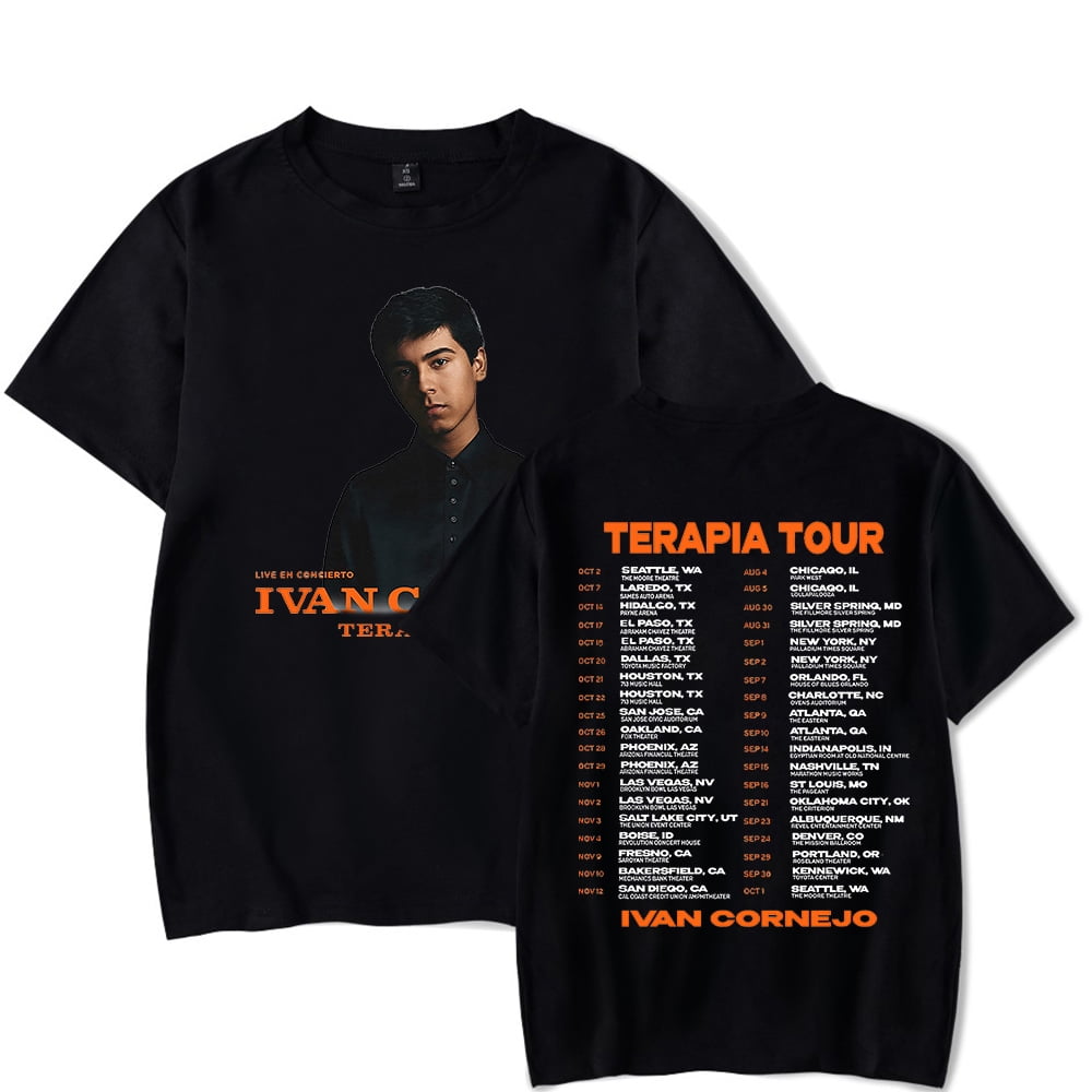 Ivan Cornejo Merch Terapia Tour TShirt Tee Cosplay Men/Women Summer