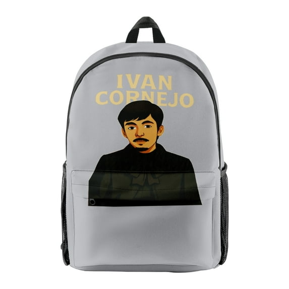 Ivan Cornejo Mirada Anime Merch Backpack Rapper Bag Unisex Fashion Casual Streetwear Shoulders Bag