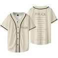 thumbnail image 1 of Ivan Cornejo Mirada Merch Baseball Jersey V-Neck Shirt Women Men Short Sleeve Streetwear Clothes, 1 of 3