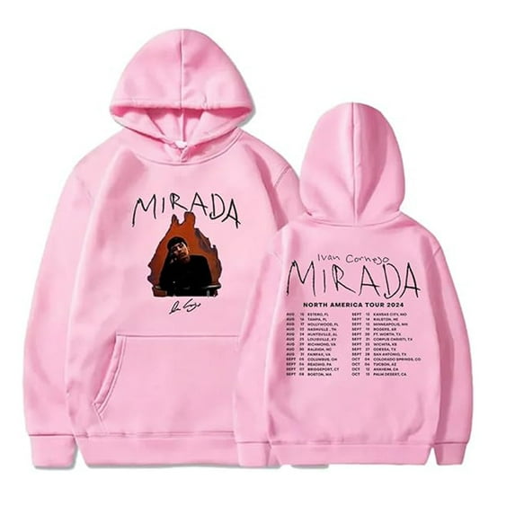 Ivan Cornejo Mirada Tour 2024 Merch Hoodies Cosplay Women Men Fashion Casual Long Sleeve Sweatshirts