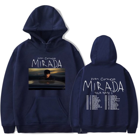 Ivan Cornejo Mirada Tour 2025 Hoodies Women Men Casual Long Sleeve Sweatshirt Fashion Clothes