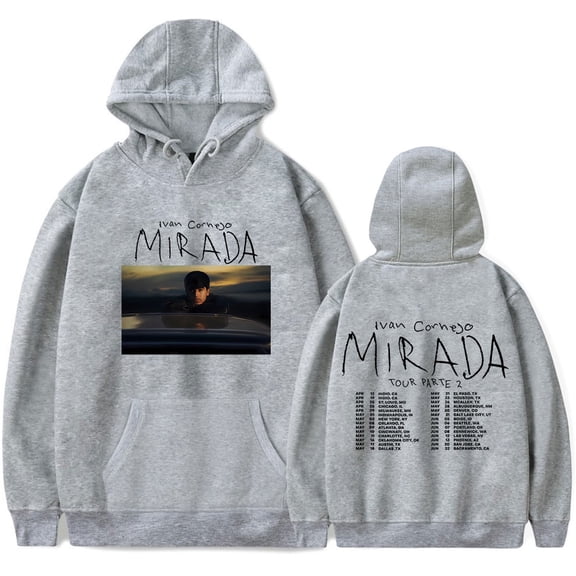 Ivan Cornejo Mirada Tour 2025 Hoodies Women Men Casual Long Sleeve Sweatshirt Fashion Clothes