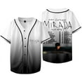 thumbnail image 1 of Ivan Cornejo Mirada Tour 2025 Merch Baseball Jacket Tee Summer Unisex Fashion Short Sleeve V-Neck T-Shirts, 1 of 6