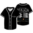thumbnail image 1 of Ivan Cornejo Mirada Tour 2025 Merch Baseball Jacket Tee Summer Unisex Fashion Short Sleeve V-Neck T-Shirts, 1 of 6