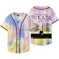 thumbnail image 1 of Ivan Cornejo Mirada Tour 2025 Merch Baseball Jacket Tee Summer Unisex Fashion Short Sleeve V-Neck T-Shirts, 1 of 6