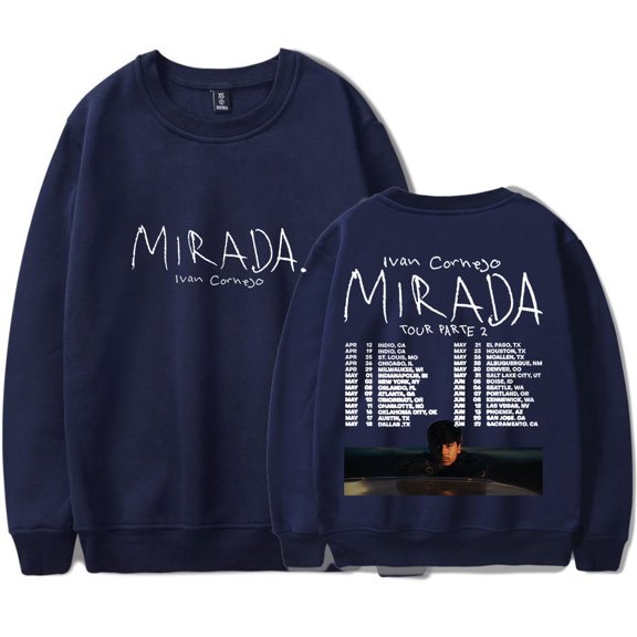 Ivan Cornejo Mirada Tour 2025 Merch Crewneck Sweatshirts Cosplay Unisex Fashion Long Sleeve Clothes