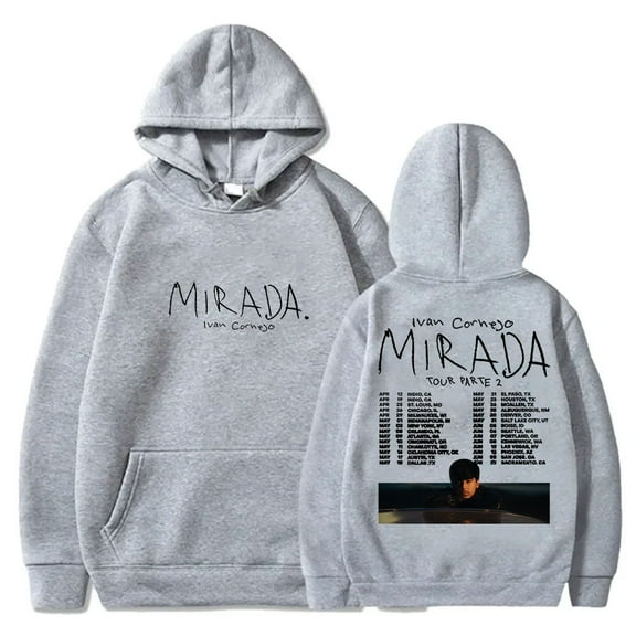 Ivan Cornejo Mirada Tour 2025 Merch Hoodies Cosplay Unisex Fashion Long Sleeve Sweatshirts Pullovers