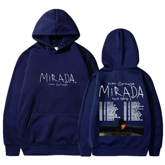 Ivan Cornejo Mirada Tour 2025 Merch Hoodies Cosplay Unisex Fashion Long Sleeve Sweatshirts Pullovers