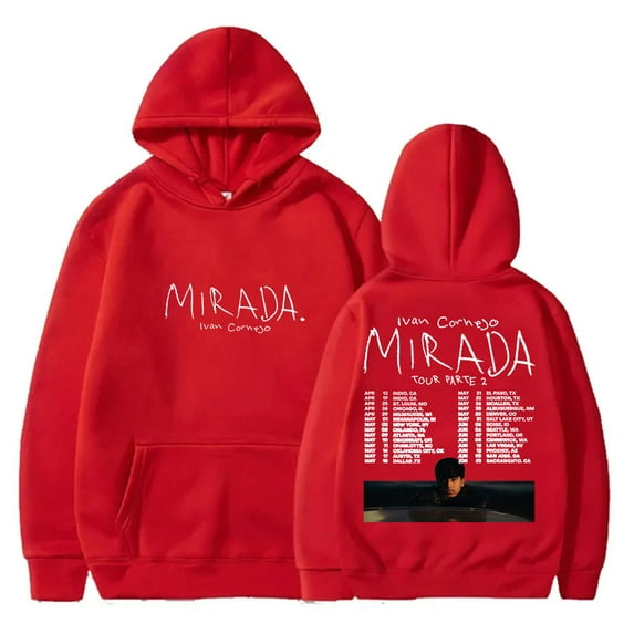 Ivan Cornejo Mirada Tour 2025 Merch Hoodies Cosplay Unisex Fashion Long Sleeve Sweatshirts Pullovers