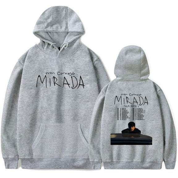 Ivan Cornejo Mirada Tour 2025 Merch Hoodies Women Men Casual Long Sleeve Sweatshirt Clothes