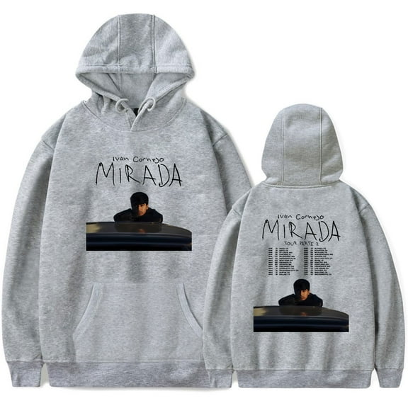 Ivan Cornejo Mirada Tour 2025 Merch Hoodies Women Men Casual Long Sleeve Sweatshirt Fashion Clothes