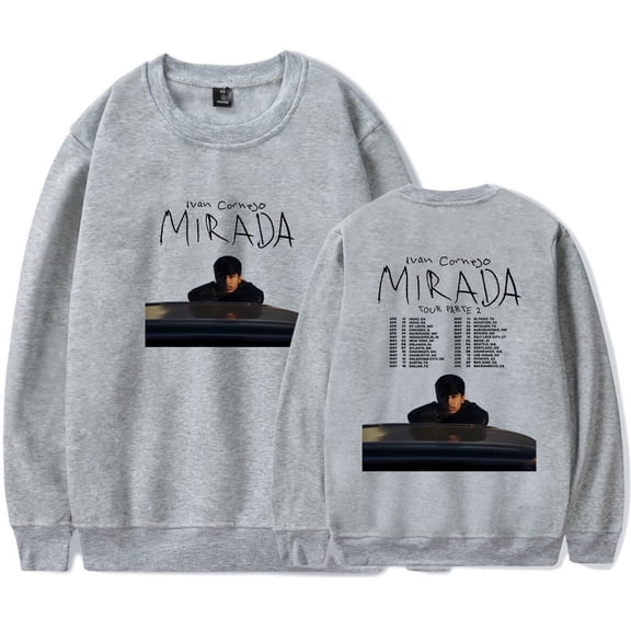 Ivan Cornejo Mirada Tour 2025 Merch Sweatshirt Women Men Casual Crewneck Long Sleeve Pullover Fashion Clothes