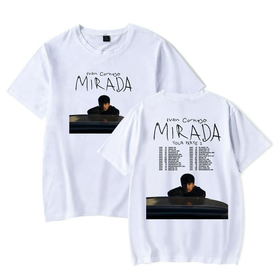 Ivan Cornejo Mirada Tour 2025 Merch T-Shirt Women Men Casual Crewneck Short Sleeve Fashion Tee