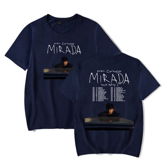 Ivan Cornejo Mirada Tour 2025 Merch T-Shirt Women Men Casual Crewneck Short Sleeve Fashion Tee