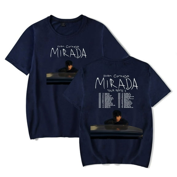 Ivan Cornejo Mirada Tour 2025 Merch T-Shirt Women Men Casual Crewneck Short Sleeve Fashion Tee