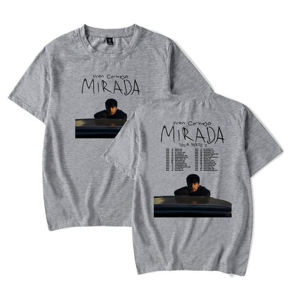 Ivan Cornejo Mirada Tour 2025 Merch T-Shirt Women Men Casual Crewneck Short Sleeve Fashion Tee