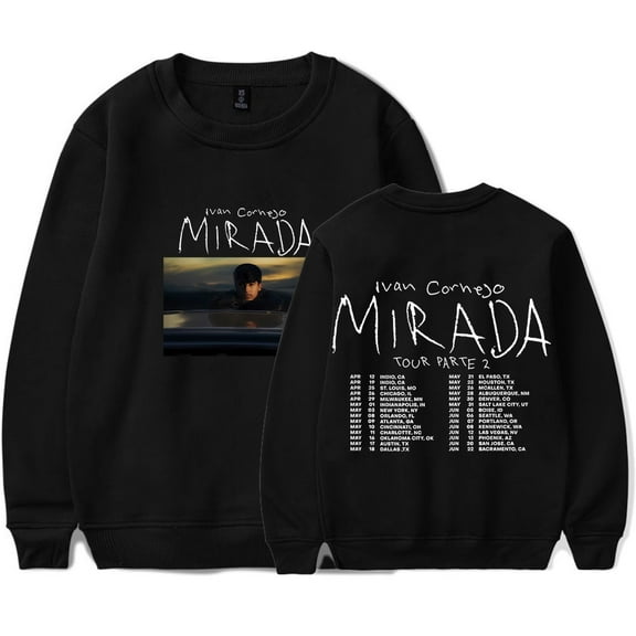 Ivan Cornejo Mirada Tour 2025 Sweatshirt Women Men Casual Crewneck Long Sleeve Pullover Fashion Clothes