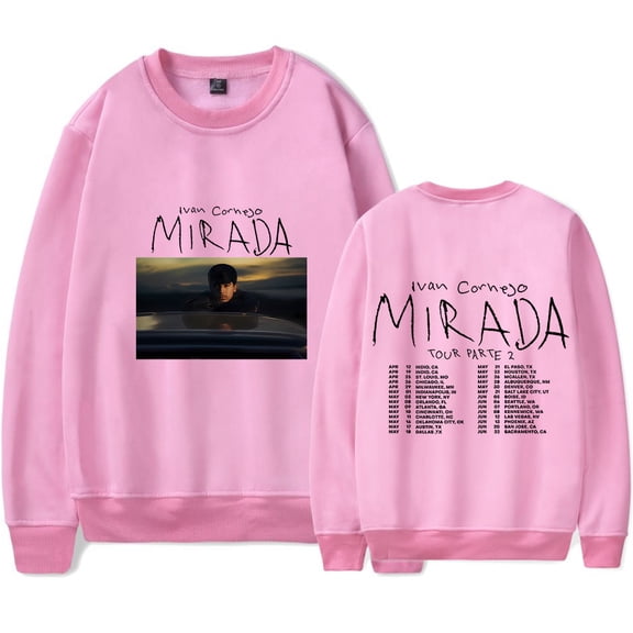 Ivan Cornejo Mirada Tour 2025 Sweatshirt Women Men Casual Crewneck Long Sleeve Pullover Fashion Clothes